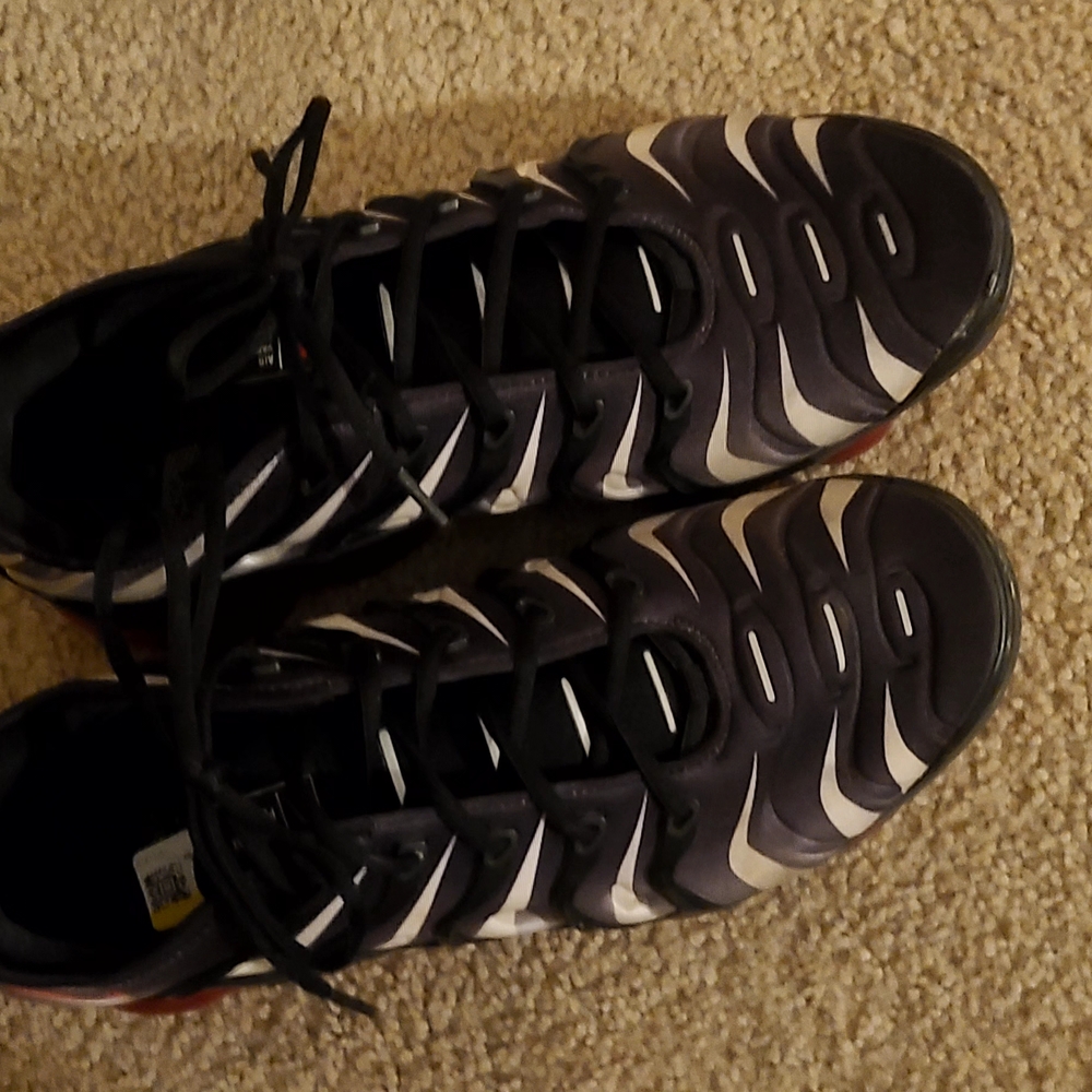 Stylish Black and White Athletic Sneakers